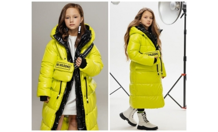 Ne holodno: трендовое пальто для девочки G’n’K ЗС-959 в трёх ярких оттенках